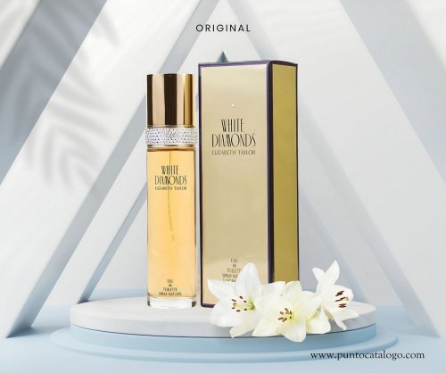 Perfume Para Mujer "White Diamonds" de Elizabeth Taylor EDT 100ML