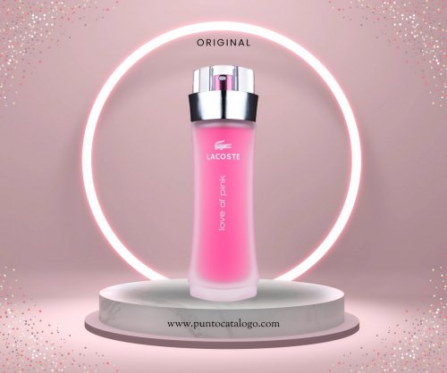 Love Of Pink Lacoste Edt 90 Ml Para Mujer